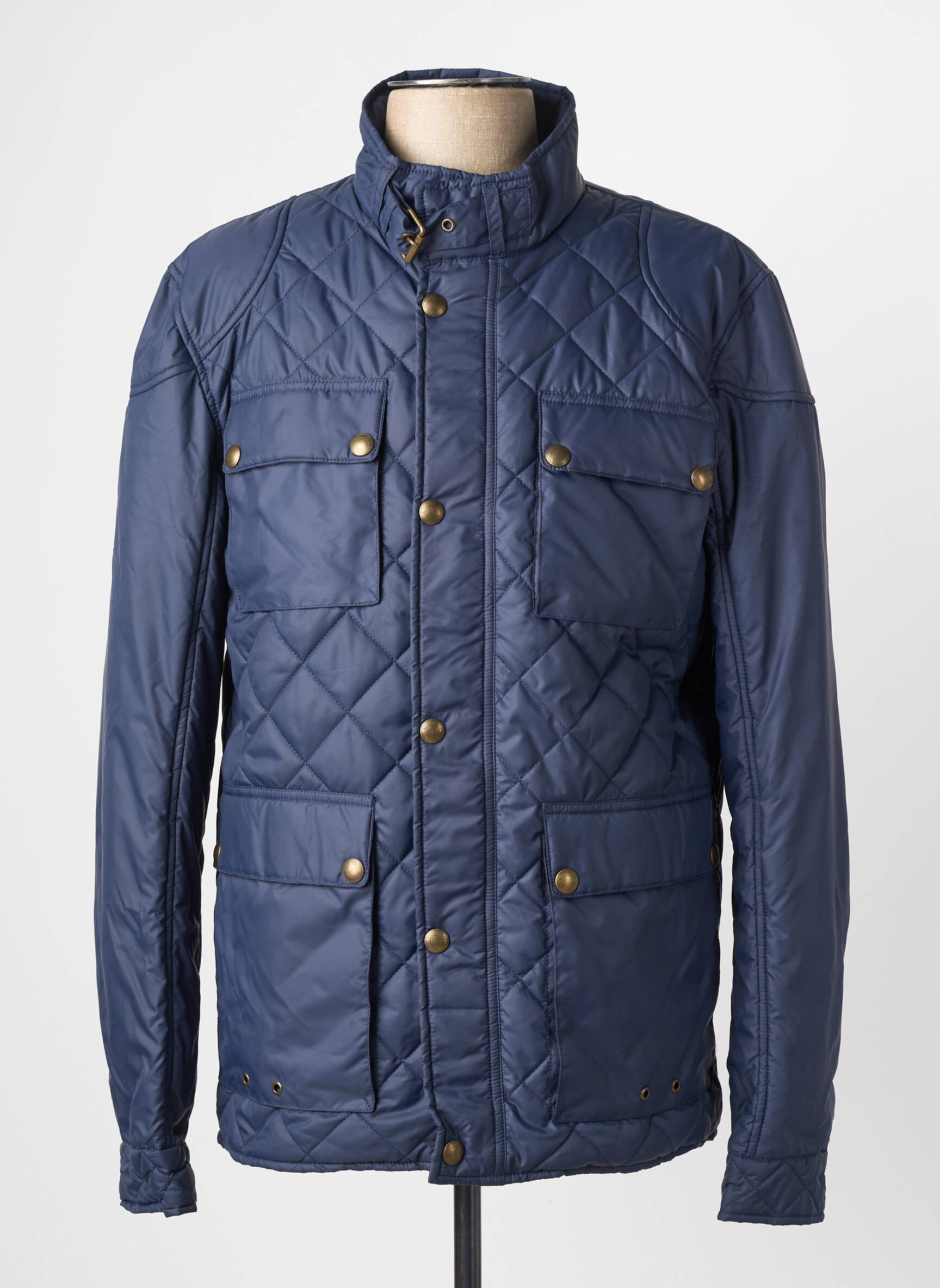 Doudoune manches longues sans capuche bleu DAYTONA homme