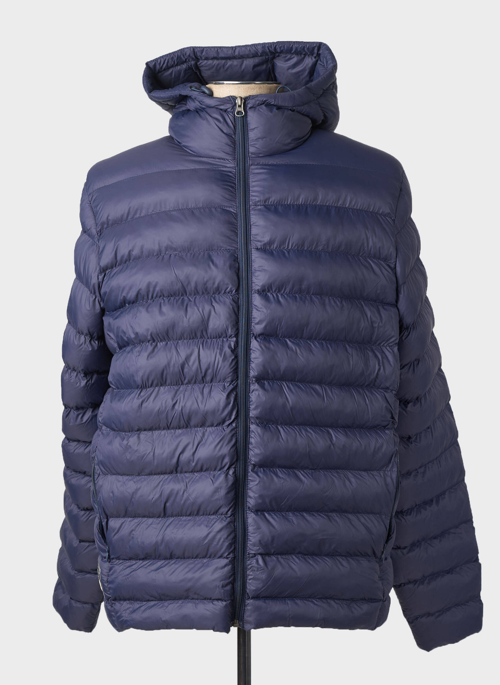 Doudoune poches a capuche bleu DAYTONA homme