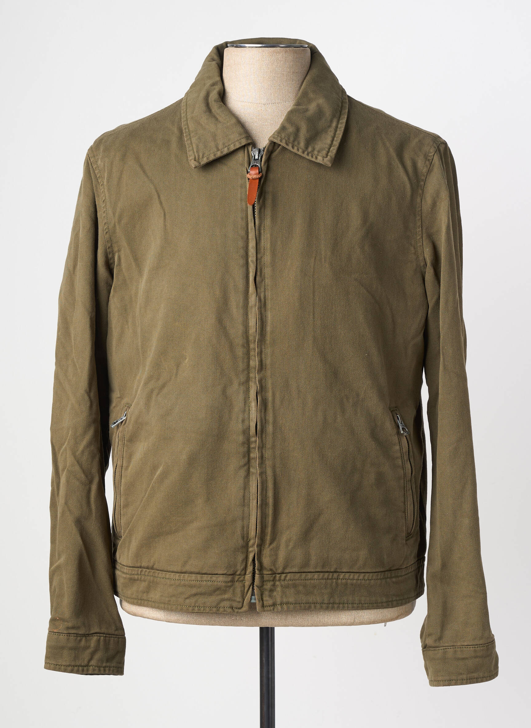 Veste casual col chemisier vert DAYTONA homme