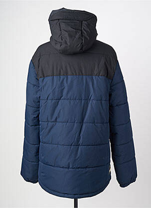 Doudoune poches a capuche bleu DAYTONA homme