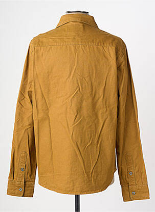 Chemise manches longues poches marron DAYTONA homme