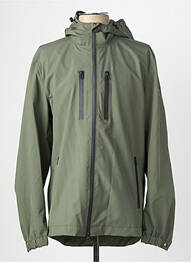 Parka manches longues a capuche vert DAYTONA homme