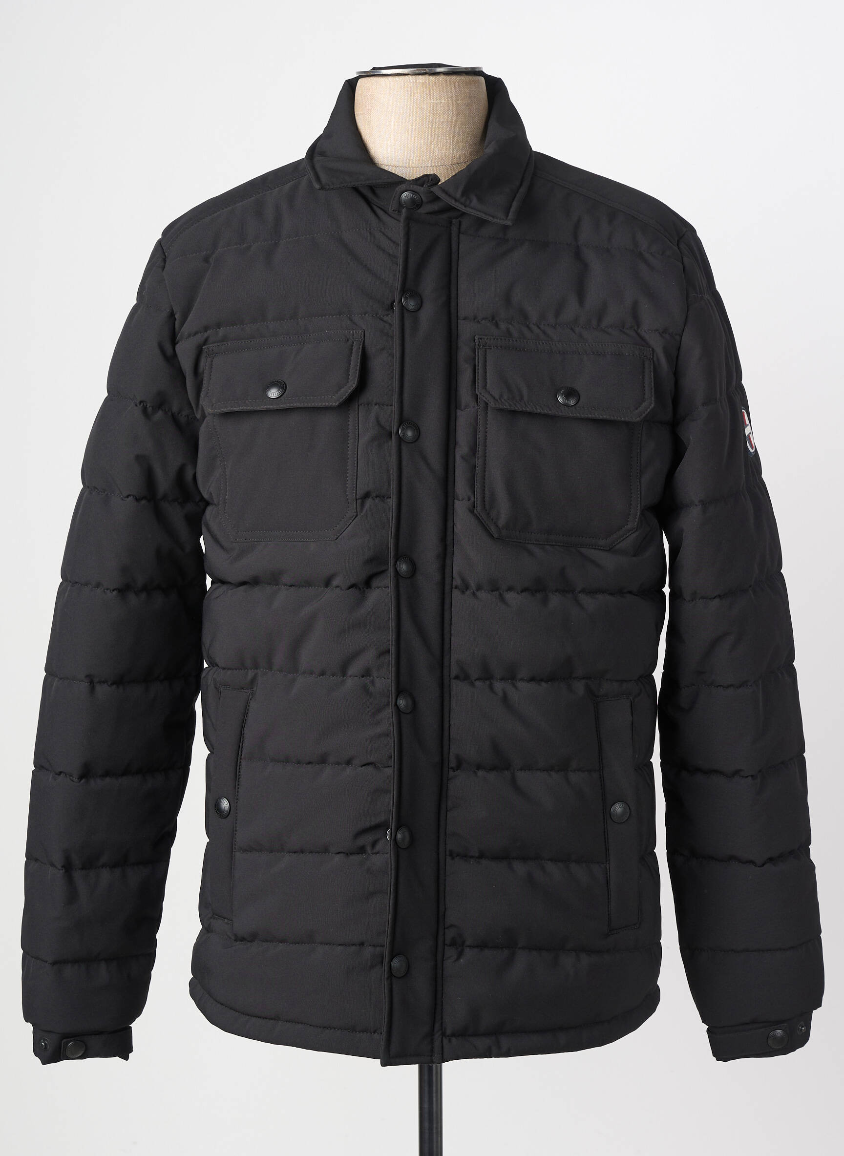 Doudoune poches sans capuche noir DAYTONA homme