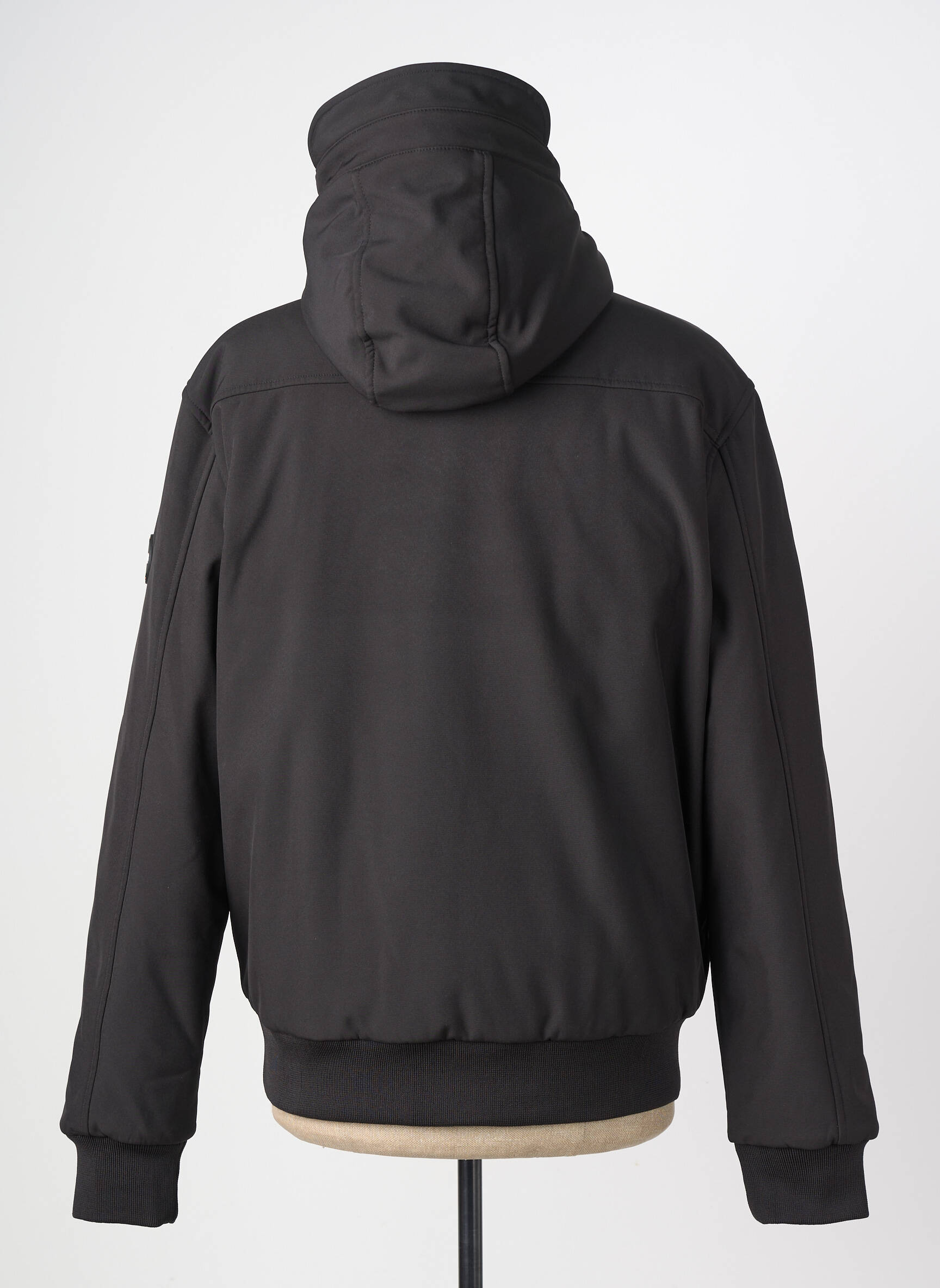 Blouson capuche noir DAYTONA homme
