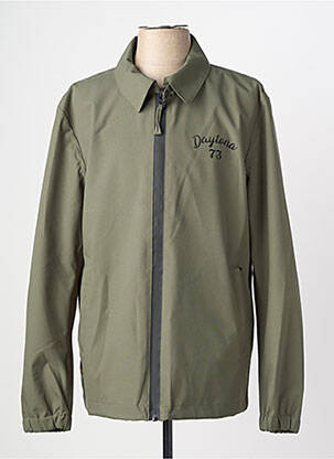 Coupe-vent poches sans capuche vert DAYTONA homme