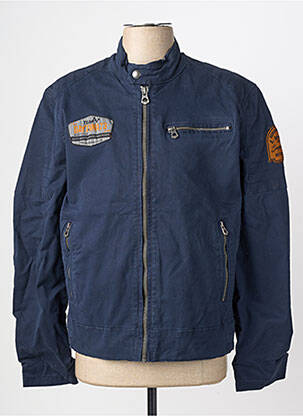Blouson poches bleu DAYTONA homme