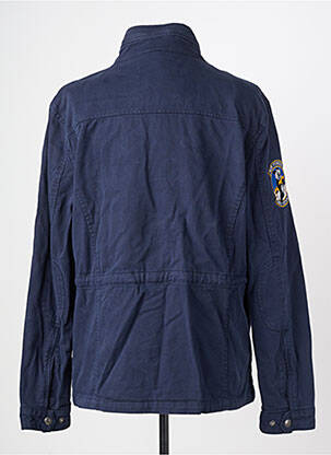 Parka manches longues sans capuche bleu DAYTONA homme