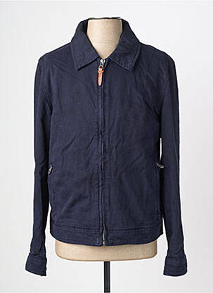 Veste casual poches bleu DAYTONA homme