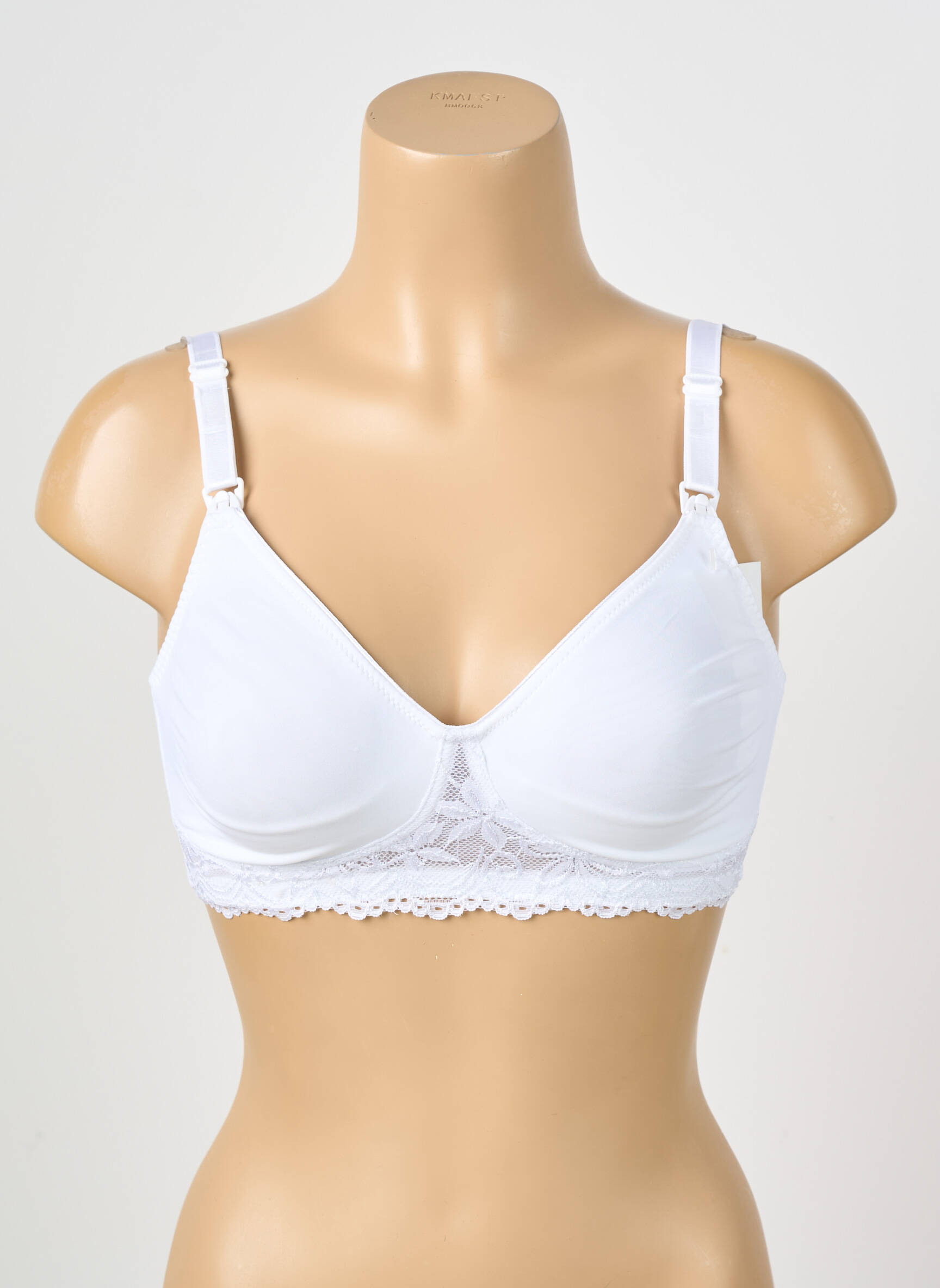 Lingerie maternité stretch blanc NATURANA femme