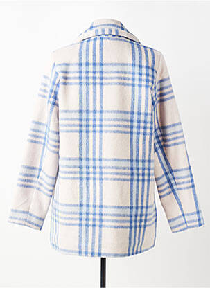 Manteau court coupe droite sans capuche bleu STREET ONE femme