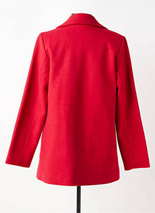 Manteau court coupe droite sans capuche rouge STREET ONE femme
