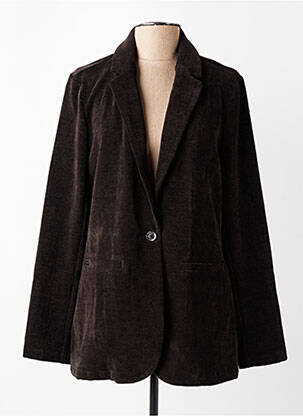 Blazer poches marron STREET ONE femme