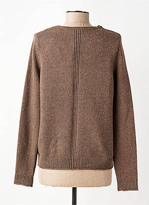 Gilet manches longues stretch marron STREET ONE femme