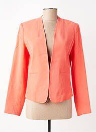 Blazer poches orange JULIE GUERLANDE femme