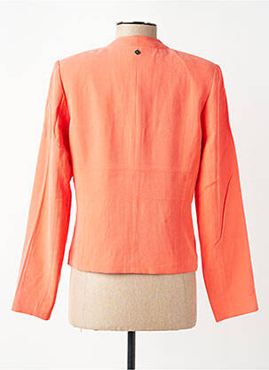 Blazer poches orange JULIE GUERLANDE femme
