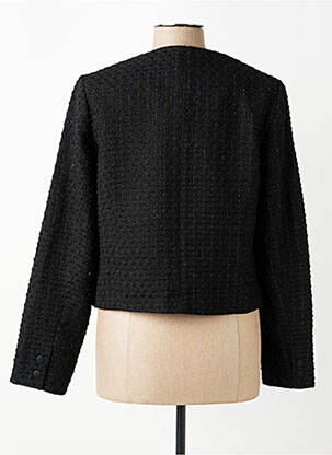 Veste chic fausses poches noir JULIE GUERLANDE femme