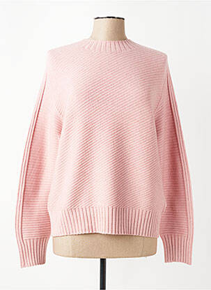 Pull stretch manches longues rose STREET ONE femme