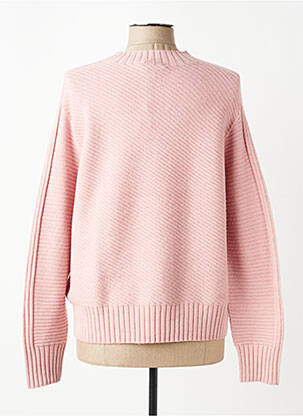 Pull stretch manches longues rose STREET ONE femme