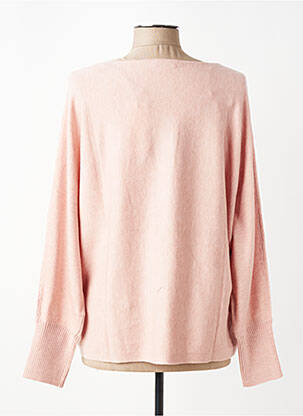 Pull tissage chiné manches longues rose STREET ONE femme