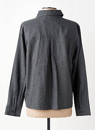 Chemisier coupe cintrée manches longues gris CECIL femme