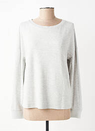 Pull tissage chiné manches longues gris STREET ONE femme