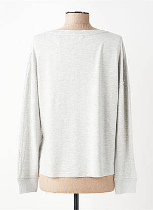 Pull tissage chiné manches longues gris STREET ONE femme