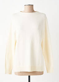 Pull coupe cintrée manches longues beige STREET ONE femme