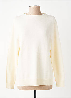 Pull coupe cintrée manches longues beige STREET ONE femme