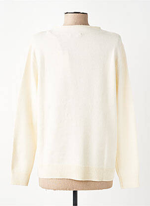 Pull coupe cintrée manches longues beige STREET ONE femme