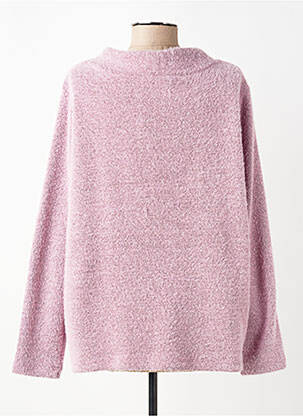 Sweat-shirt stretch manches longues rose CECIL femme