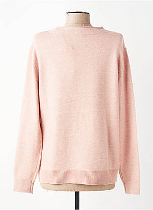 Pull tissage chiné manches longues rose STREET ONE femme