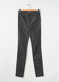 Pantalon slim taille haute taille haute noir STREET ONE femme
