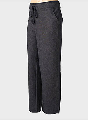 Pantalon droit taille élastique taille normale noir STREET ONE femme