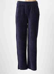 Pantalon droit stretch taille normale bleu CECIL femme