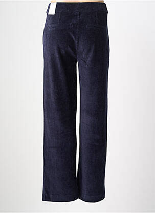 Pantalon droit stretch taille normale bleu CECIL femme