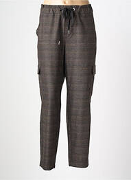 Pantalon cargo slim taille normale marron STREET ONE femme