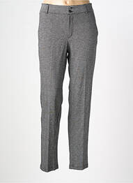 Pantalon chino fermeture zippée sous rabat boutonné taille normale gris STREET ONE femme