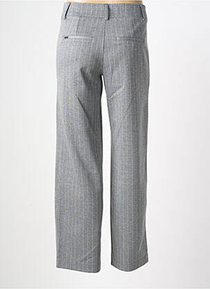 Pantalon droit taille élastique taille normale gris STREET ONE femme