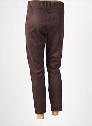 Pantalon 7/8 stretch taille normale marron CECIL femme