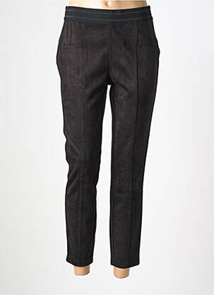 Pantalon 7/8 stretch taille normale noir STREET ONE femme