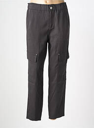 Pantalon cargo slim taille normale gris STREET ONE femme