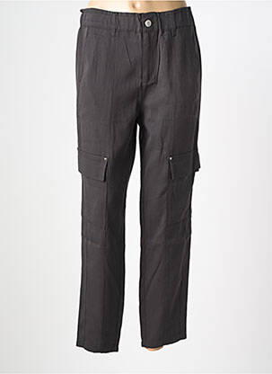 Pantalon cargo slim taille normale gris STREET ONE femme