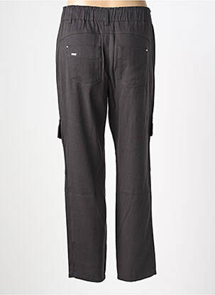 Pantalon cargo slim taille normale gris STREET ONE femme