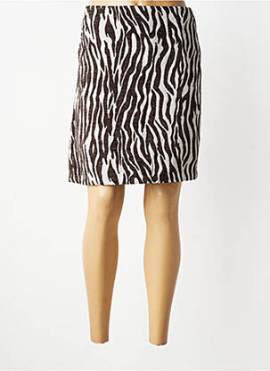 Jupe courte poches marron STREET ONE femme