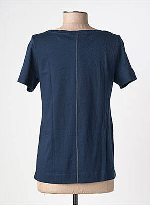 T-shirt sérigraphie floquée manches courtes bleu STREET ONE femme