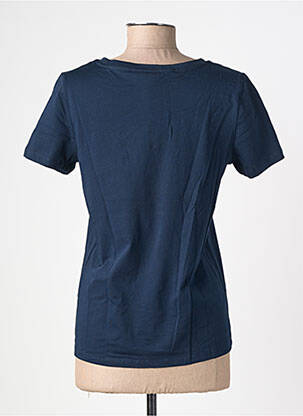 T-shirt sérigraphie floquée manches courtes bleu STREET ONE femme