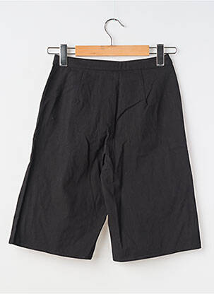 Bermuda coupe droite taille normale noir COMPAÑIA FANTASTICA femme