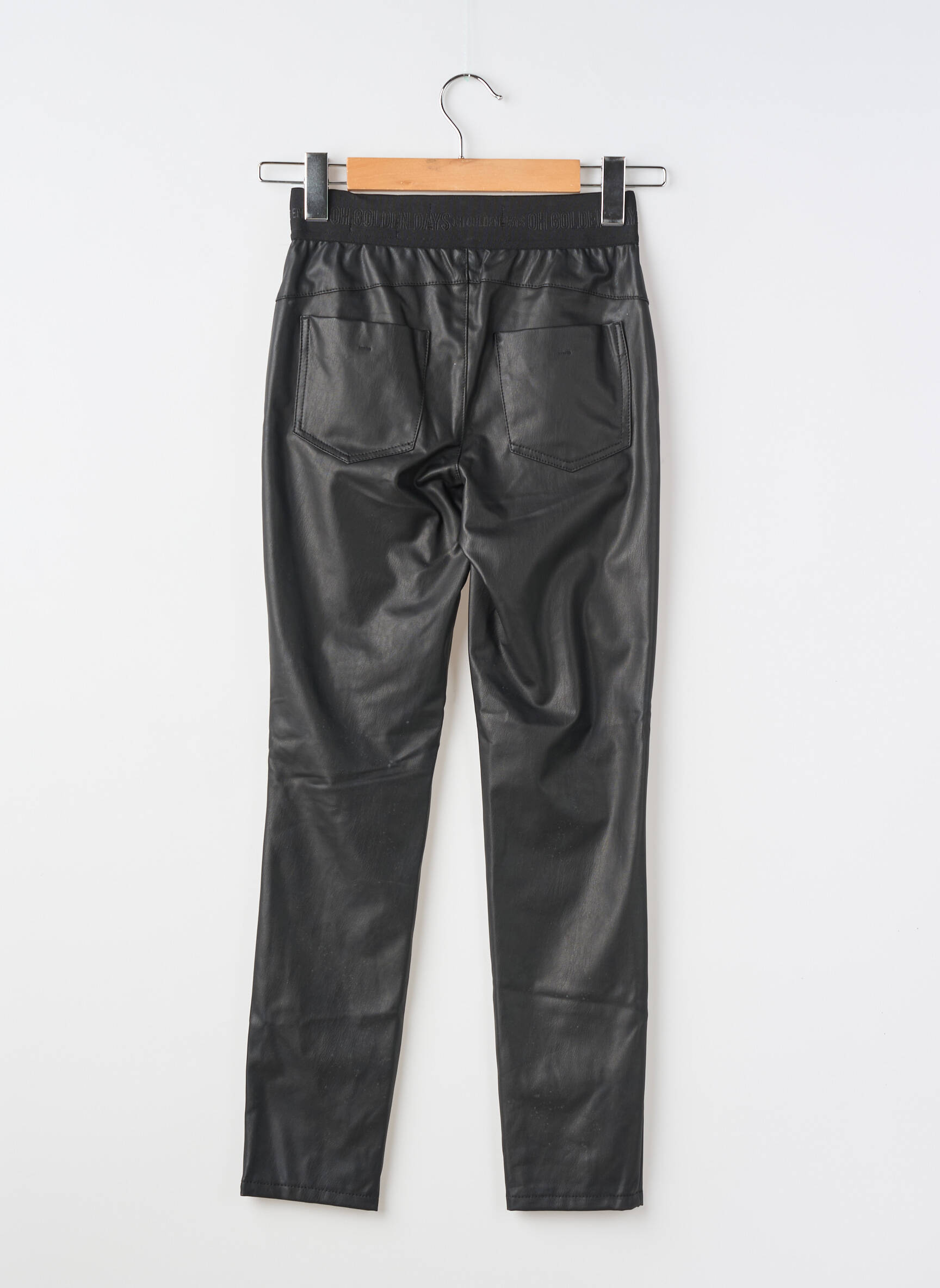 Legging tissage simili-cuir taille normale noir STREET ONE femme