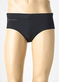 Slip de bain effet matière satinée noir EMINENCE homme