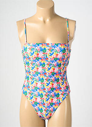 Maillot de bain 1 pièce imprimé fantaisie bleu COMPAÑIA FANTASTICA femme